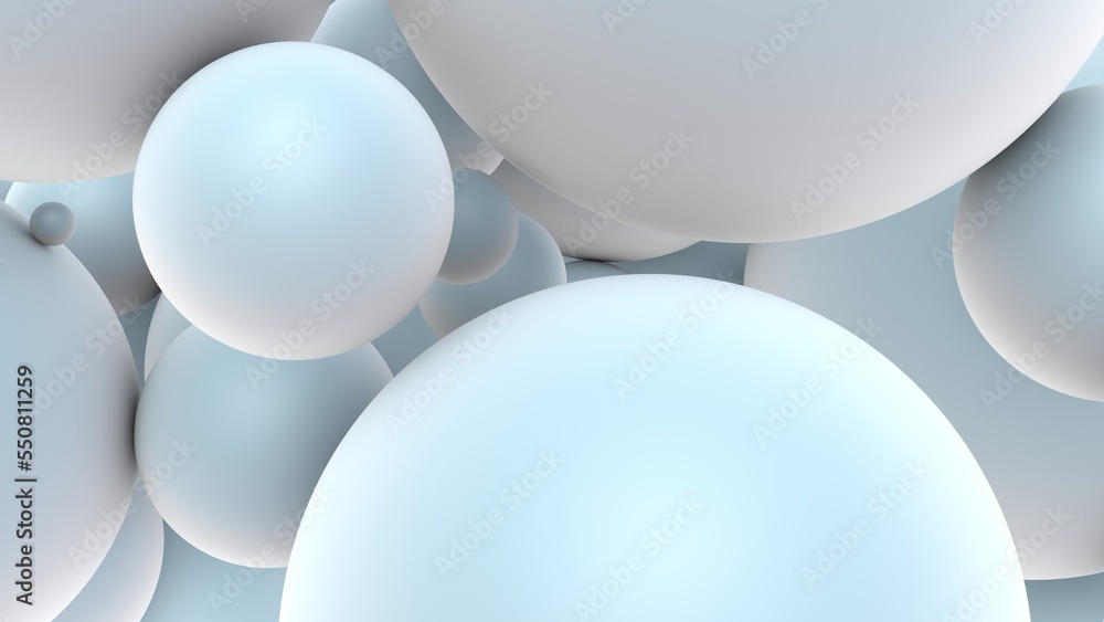 Blue velvet balls close-up. 3D render. Festive background. Blue velvet balls close-up. 3D render. Festive background.