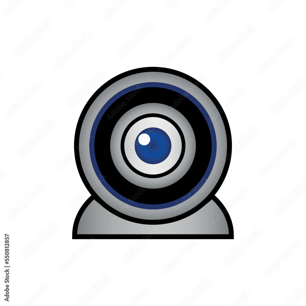 Webcam sign icon. Webcam sign icon.