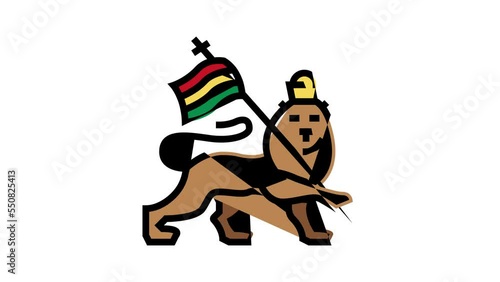 Wallpaper Mural rastafarianism religion color icon animation Torontodigital.ca