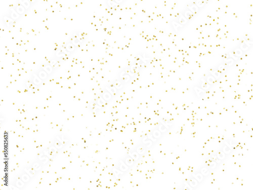 Gold particles particles isolated, overlay metallic background, luxury golden texture, small glitter points illustration