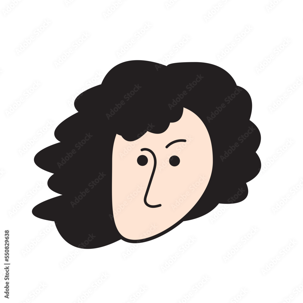 Simple Face Illustration