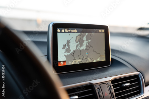 Car navigation Europe Poland 