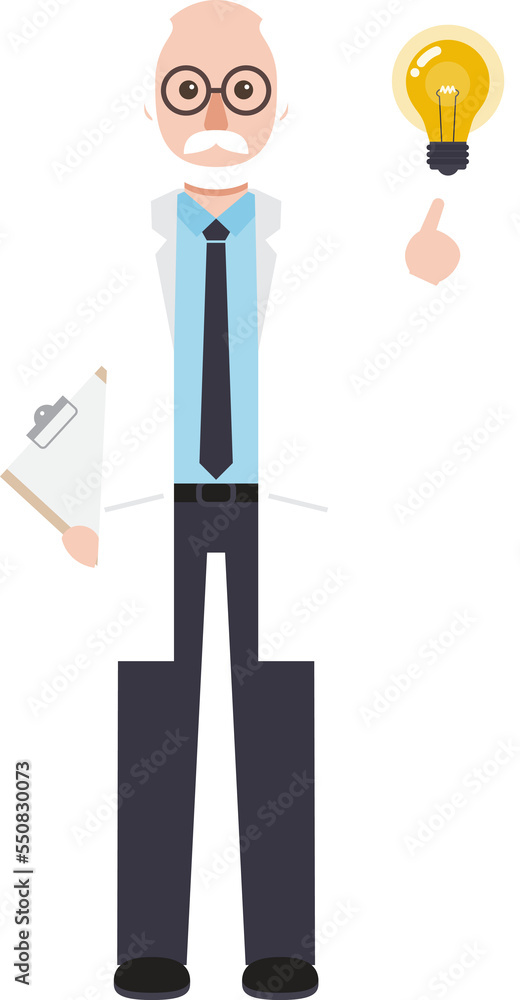 Senior male professors, old scientist. Senior male professors, old scientist.