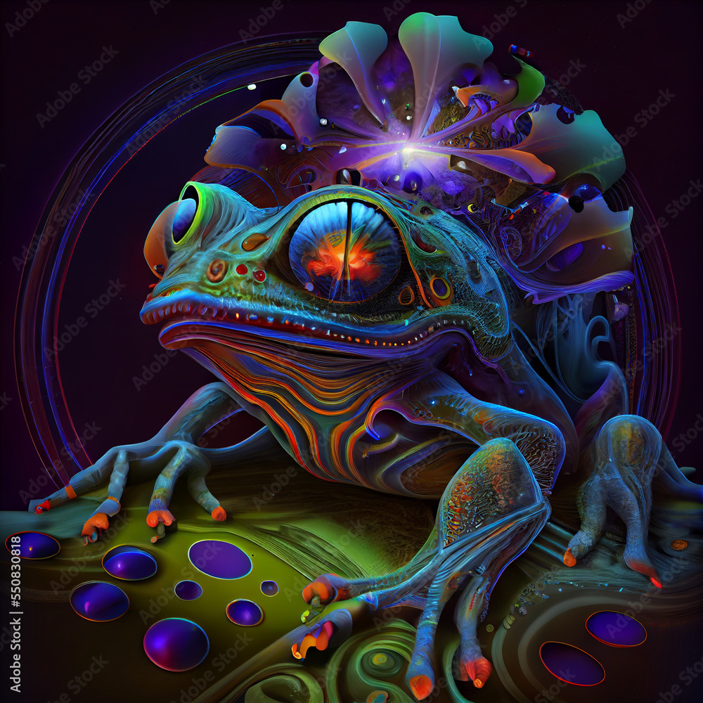 Dmt frog 