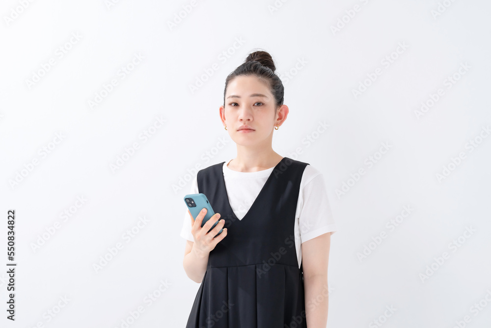 スマートフォン・女性