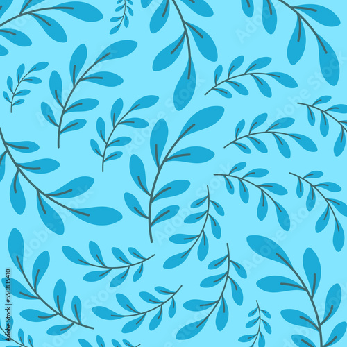 Seamless leaf pattern/ background