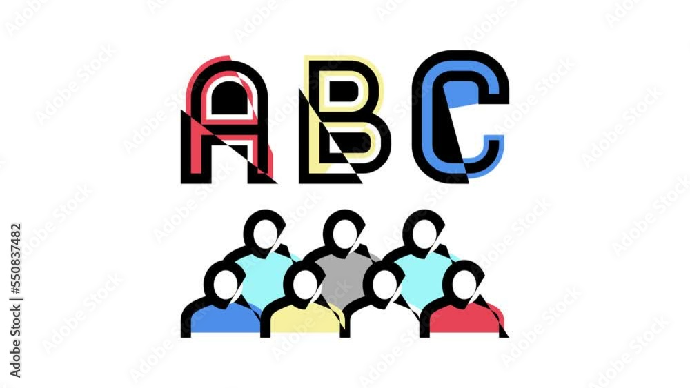 class english color icon animation class english color icon animation