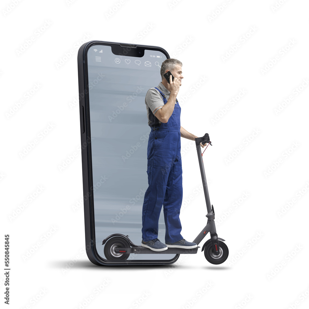 Professional fast repair service on smartphone Professional fast repair service on smartphone