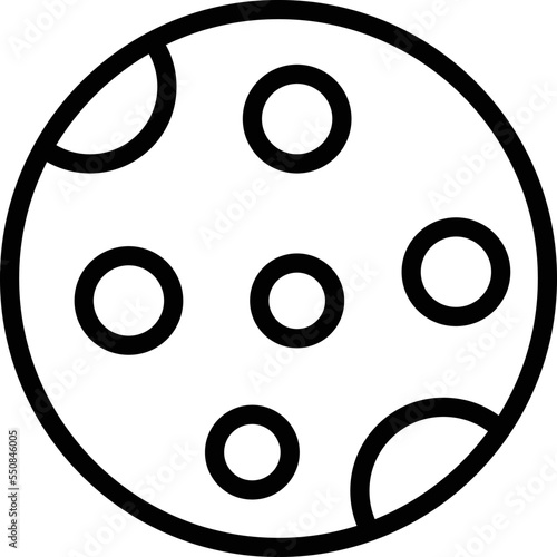 Moon phase Vector Icon Design Illustration