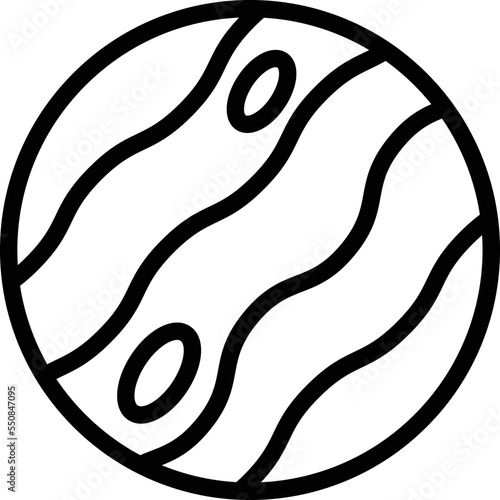 Uranus Vector Icon Design Illustration