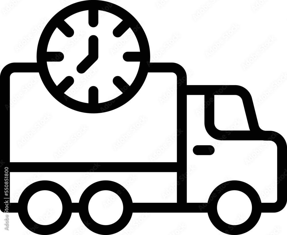 Fast delivery Vector Icon Design Illustration