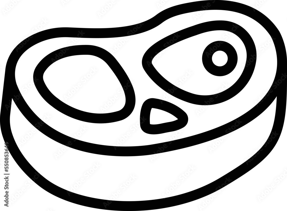Meat Vector Icon Design Illustration Meat Vector Icon Design Illustration