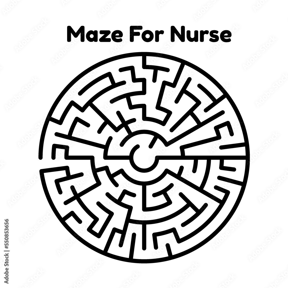 Maze For Nurse