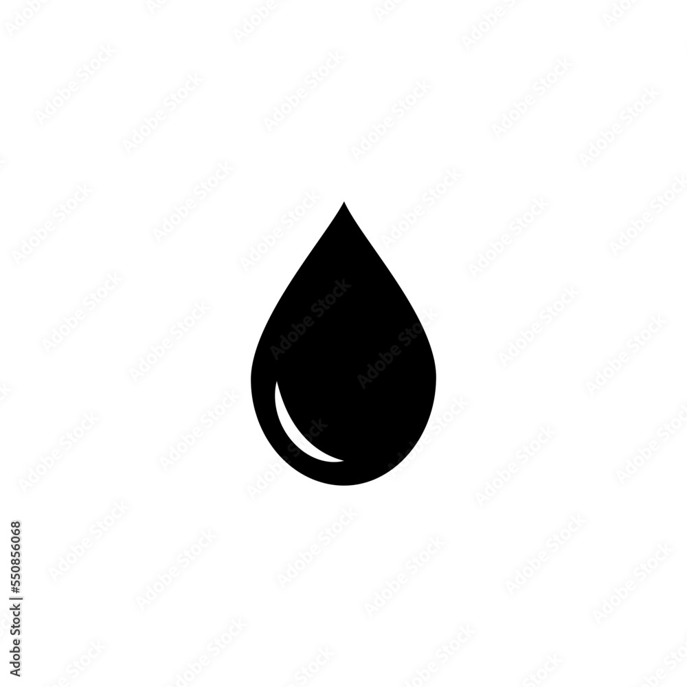 Drop water icon vector logo design template Drop water icon vector logo design template