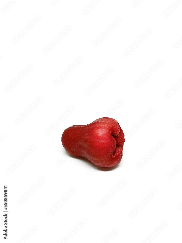 red apple on white background red apple on white background