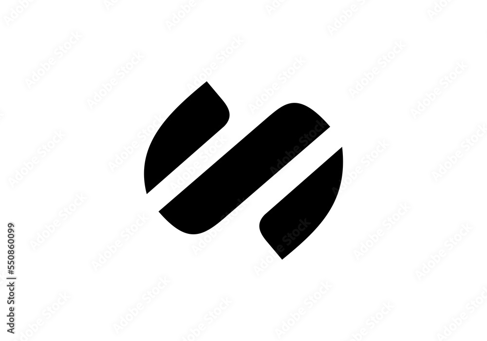 initial letter logo S initial company icon business background illustration initial letter logo S initial company icon business background illustration