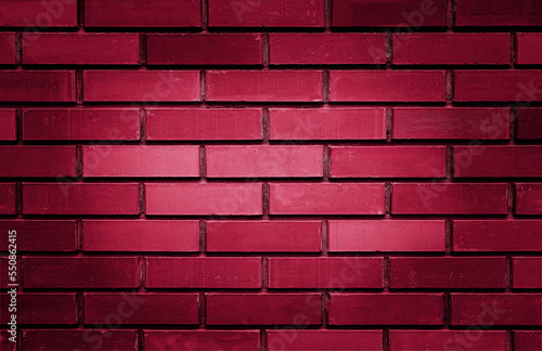 red brick backgroung wallpaper. Viva Magenta color background