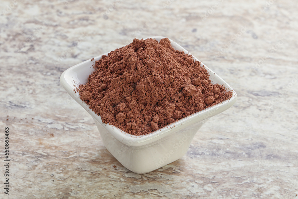 Natural organic cocoa powder for culinary Natural organic cocoa powder for culinary