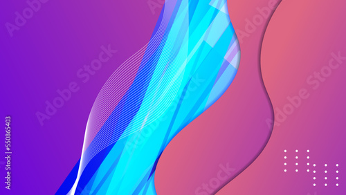 Fototapeta Naklejka Na Ścianę i Meble -  Abstract colorful background with modern minimal covers design. Colorful geometric background, vector illustration.