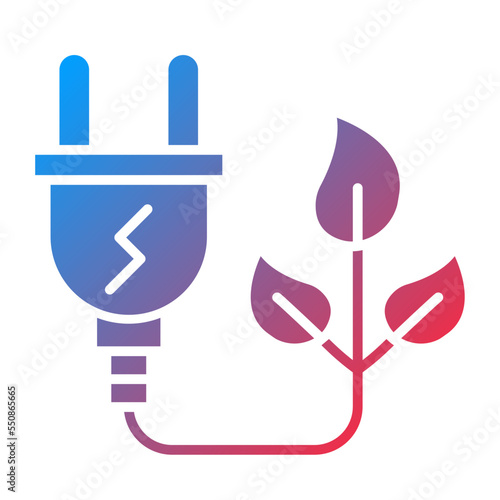 Sustainable Energy Icon Style