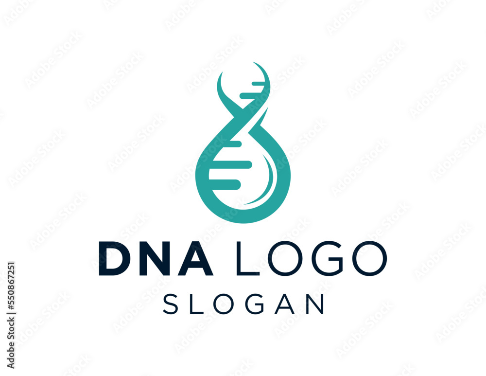 Logo design about DNA on a white background. created using the CorelDraw application. Logo design about DNA on a white background. created using the CorelDraw application.
