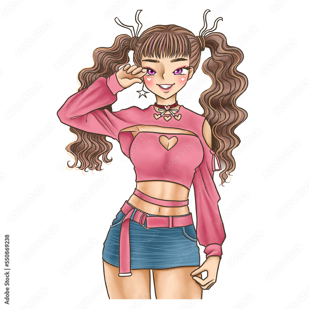 cartoon cute kawaii anime illustration clipart character chibi drawing