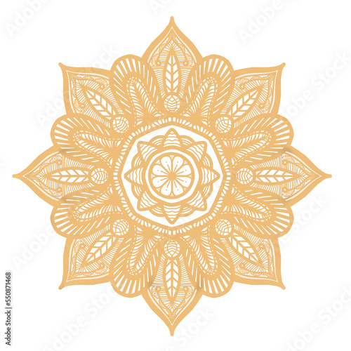 Mandala Abstract Flower Design