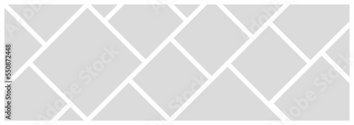 Pictures or photos frame collage. comics page grid layout abstract photo frames and digital photo wall template