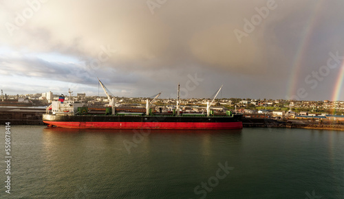 porth elizabeth the harbour in south africa