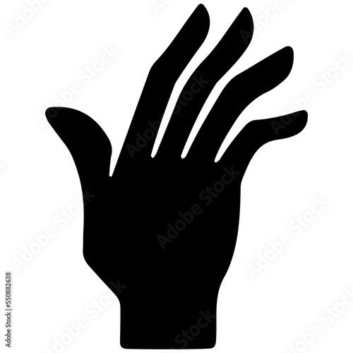 backhand gesture