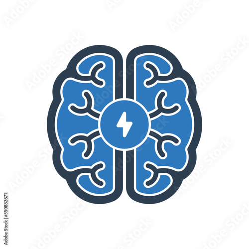 brainstorm icon Sign Symbol Vector
