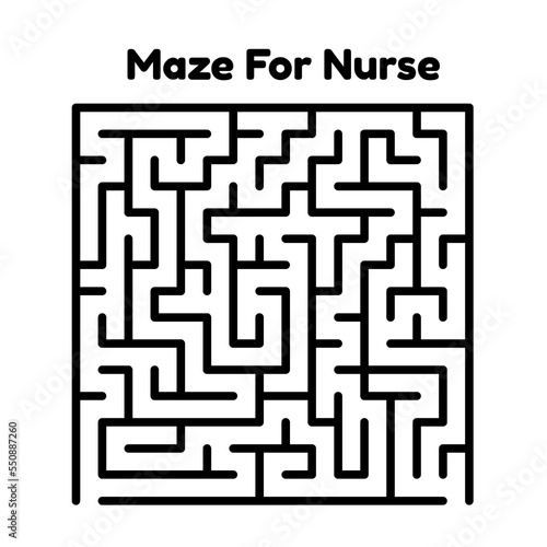 Maze For Nurse