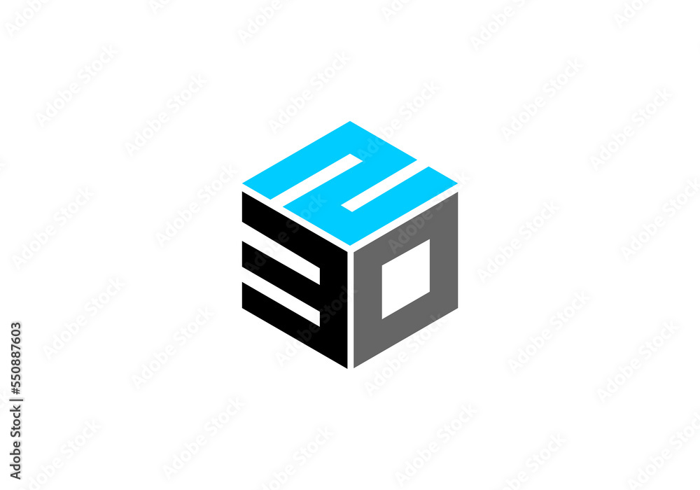initial letter logo 230 hexagon initial company icon business background illustration initial letter logo 230 hexagon initial company icon business background illustration