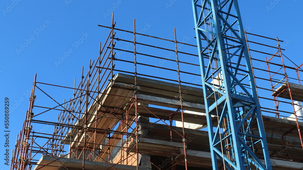 Lavori in corso nel cantiere edile Lavori in corso nel cantiere edile