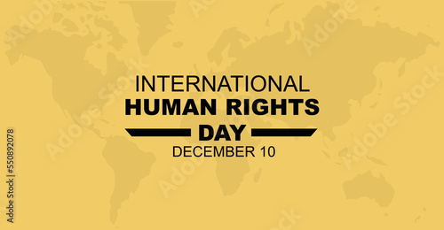 INTERNATIONAL HUMAN RIGHTS DAY DECEMBER 10