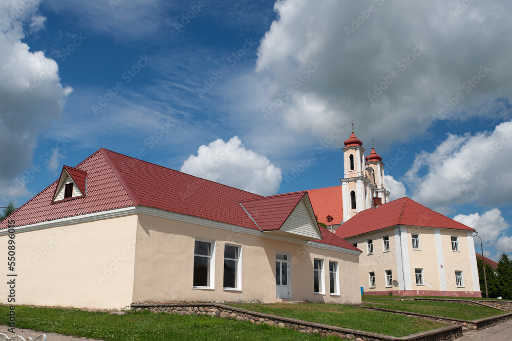 Catholic Church of St. George in the village Vorniany, Belarus