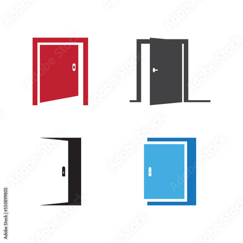 Open door logo concept