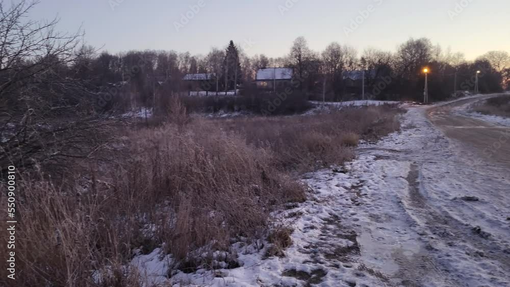 river in winter