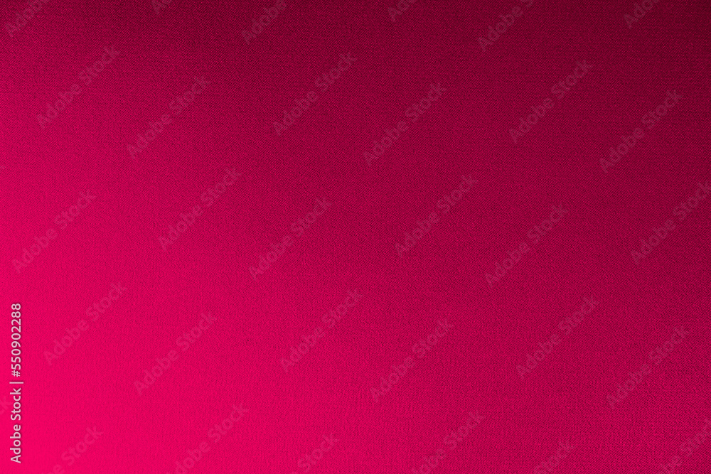 Red pink abstract background. Gradient. Viva magenta color. Trend 2023. Colorful elegant. Space for design. Matte, shimmer. Template. Empty. Rough, grain. Christmas, Valentine, Birthday, Mother's day.