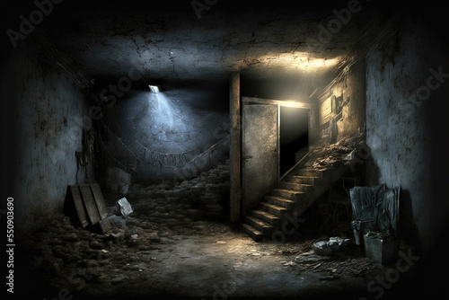 Old Haunted House - Basement