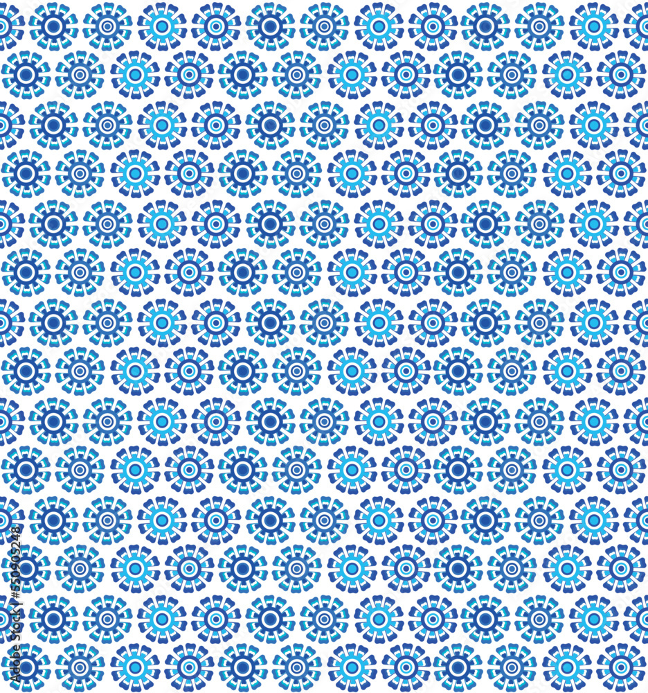 Modern geometric vector seamless pattern. Background isolated. Digital drawn illustration. Can be used as textile fabric or wallpaper, cards, invitations, decorative paper