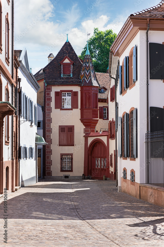  Street in a Sunny Day in Basel