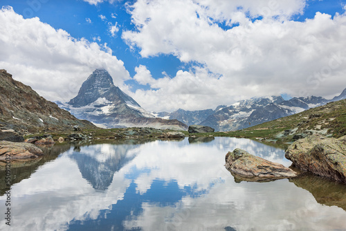  Gornergrat, Switzerland. Matterhorn mountain visible in background