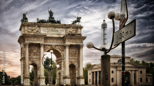 Arco della pace - Milan © Ionut
