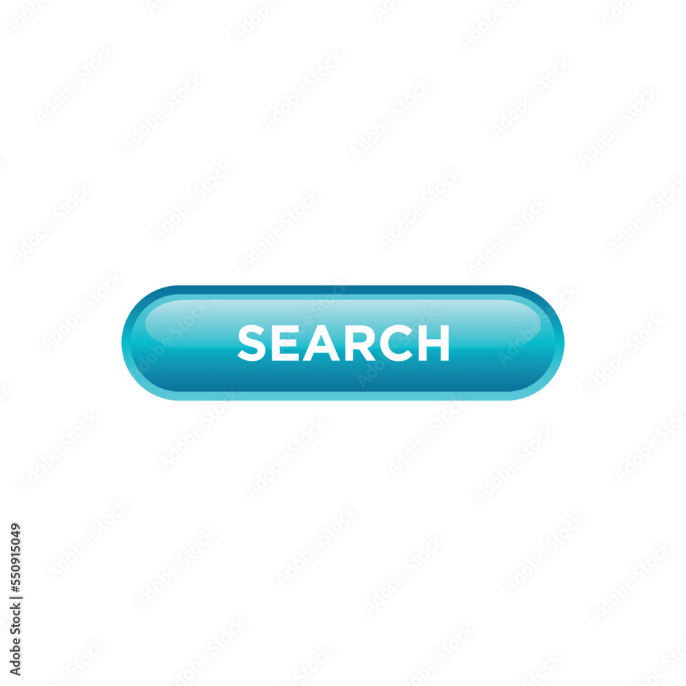 Search Button Website Vector Template Search Button Website Vector Template