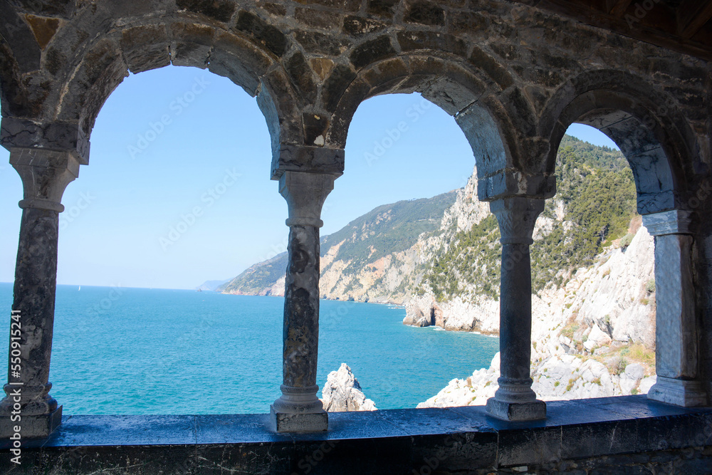 Fototapeta premium italian spectacular cliffs view