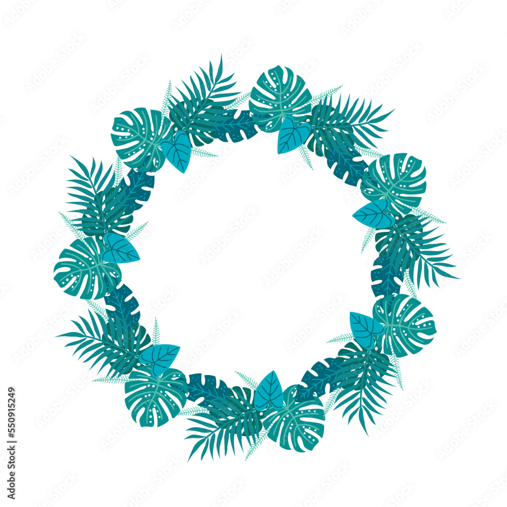 Round frame art deco Elegant vector for element design in Eastern style Floral border Lace illustration.