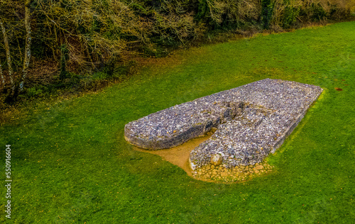 Parc Lee Bruce - Neolithic Burial Chamber, Wales, UK