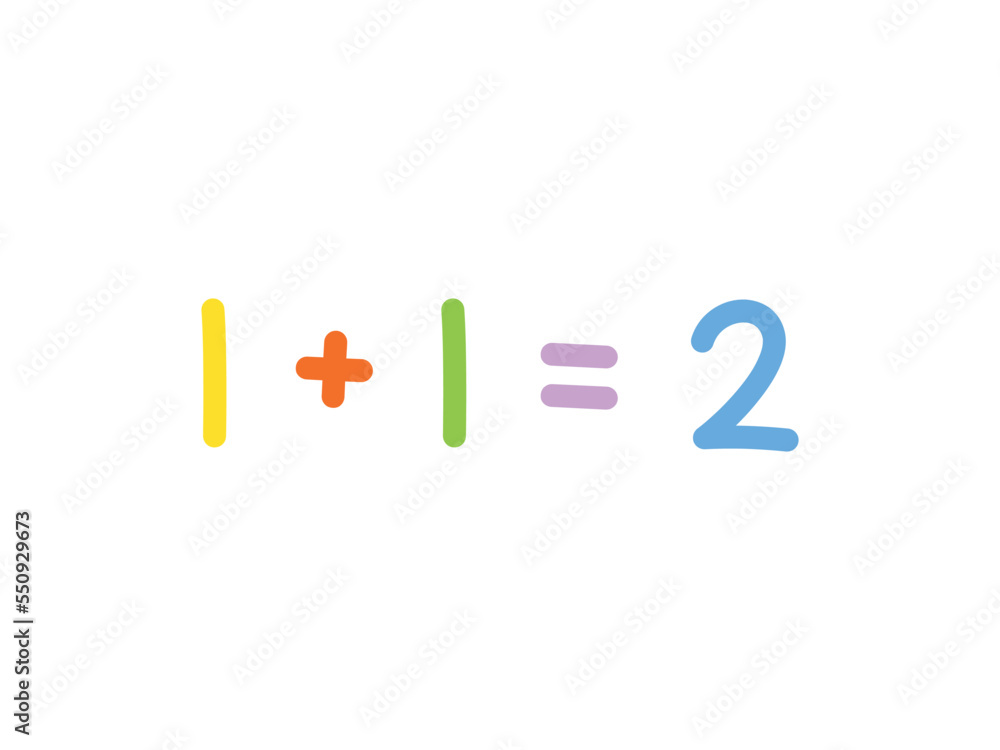 addition mathematics for children vector template addition mathematics for children vector template