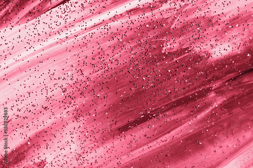 Glittering abstract painted background in magenta color. - obrazy, fototapety, plakaty 